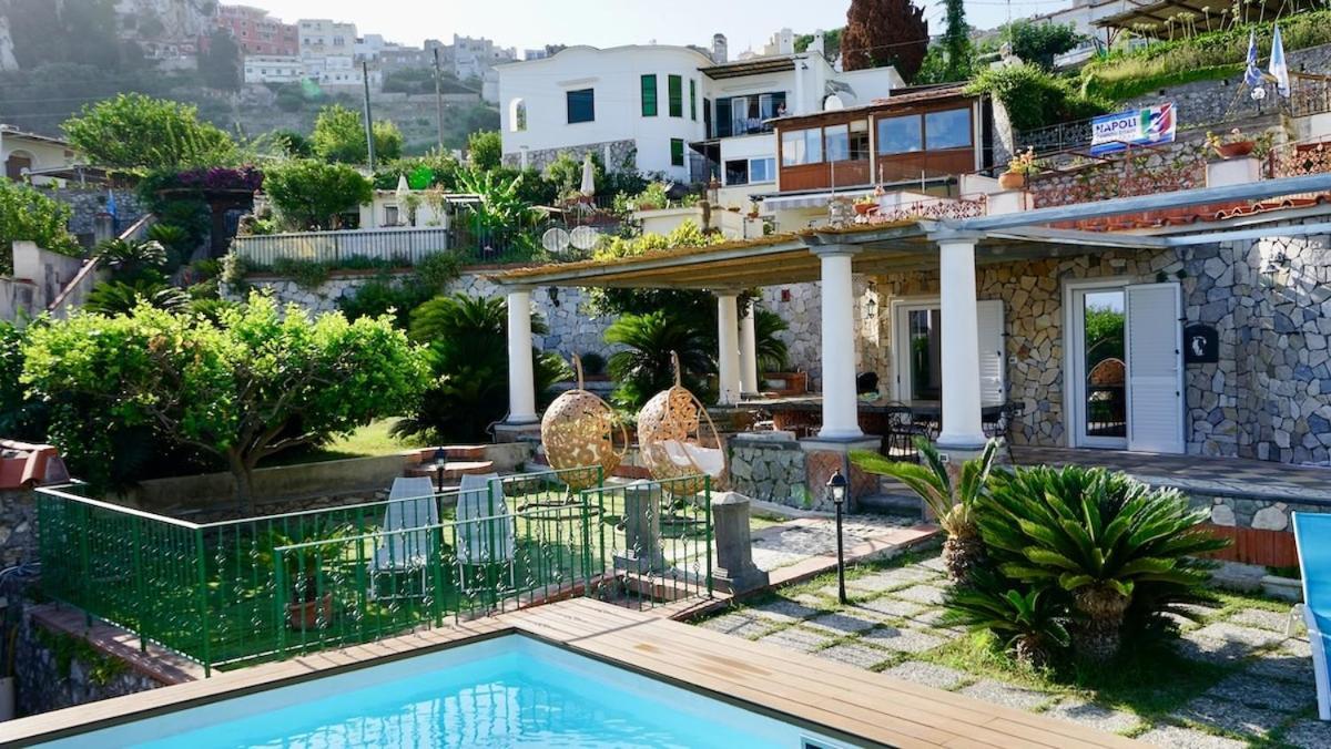 Villa Amalu Capri Piscina E Giardino Exterior photo