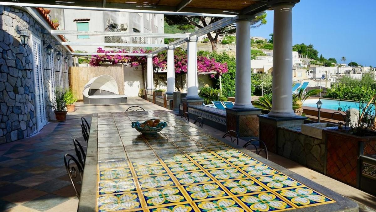 Villa Amalu Capri Piscina E Giardino Exterior photo